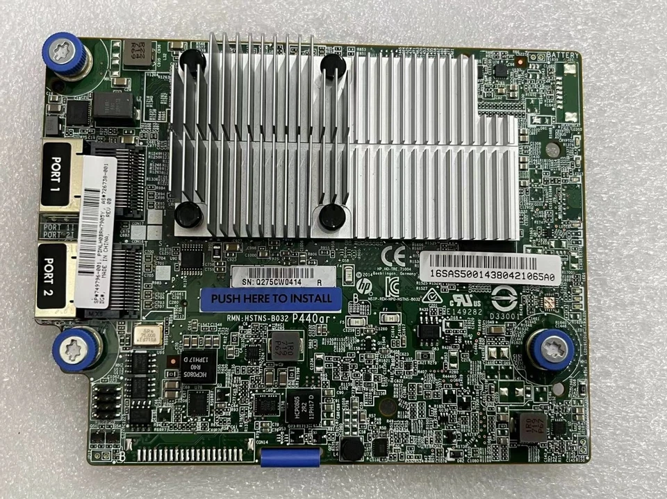 HP Smart Array 12GB P440ar/2GB SAS 2-Port Controller 726736-B21 749796-001 - Image 1 of 1