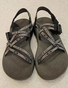 Chaco Double Strap Sandals Waterproof Hiking Casual Black Gray Women's 9 - Picture 1 of 9