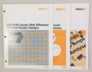 RCA CA1524G Folleto de datos y circuitos integrados lineales CDL-820G - Imagen 1 de 11