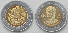Mexique 5 Pesos 2010 Indépendance : Vicente Guerrero p925 splendide