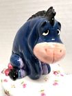 Disney Eyeore Winnie The Pooh Figurine Blue Ceramic 3.5? Collectible Mint Cond