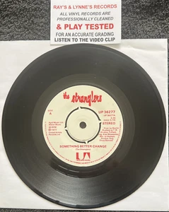 The Stranglers - Something Better Change / Straighten Out 7" GETESTET EX+ VIDEO - Bild 1 von 5