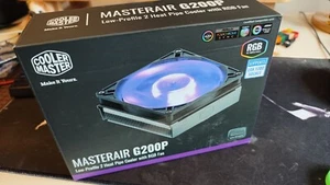 LOW-PROFILE 2 HEAT PIPE COOLER MASTER G200P CPU RGB FAN - Picture 1 of 6