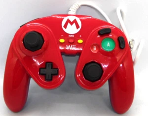 PDP Wired Fight Pad Super Mario for Nintendo Wii / Wii U Tested Working - Picture 1 of 4