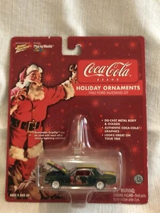 Rare Johnny Lightning Coca-Cola 1965 Ford Mustang GT White Lightning Chase Green - Picture 1 of 3