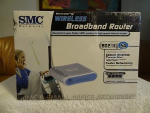 Routeur haut débit sans fil SMC Networks SMCWBR14-G2 - NEUF - Photo 1/8