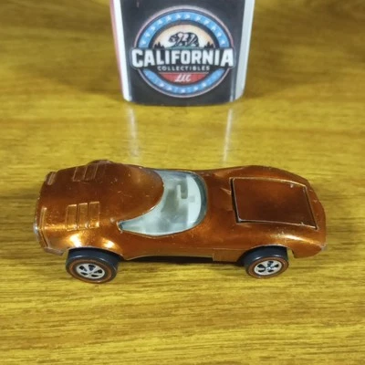 Torero Spectraflame naranja Hot Wheels Redline vintage EE. UU. 1969 Foto 1 de 4