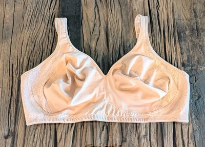 Sujetador Inalámbrico Playtex 44D 18 Horas Suavizado Trasero y Lateral Estilo 4049 Beige Desnudo  Foto 1 de 4