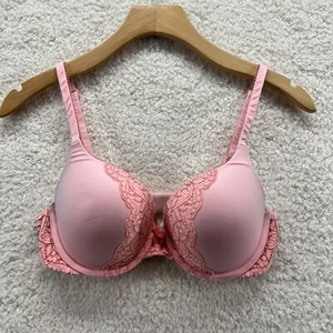 Victoria's Secret Pink Lace 34C Body By Victoria Perfect Shape Push Up Bra - Picture 1 of 9