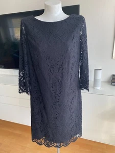 Kleid in Spitze von Comma in schwarz in der Gr. 40 - Bild 1 von 11