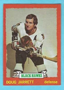 1973-74 Topps 76 Doug Jarrett Chicago Black Hawks! NM-MT! *SET BREAK* - Picture 1 of 2