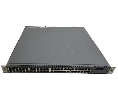 Juniper EX4300-48T 48 Port 10/100/1000BASE-T Switch - COMES WITH DUAL POWER  - Image 1 of 4