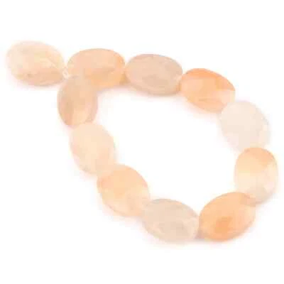 18x13mm Faceted Oval Natural Stones Jades Agates Loose Beads for Jewelry Making - Image 1 of 4
