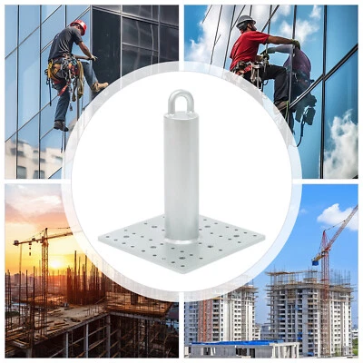 Fall Protection Commercial Roof Anchor 12" H w/ 40 small holes& screws - Image 1 of 4