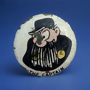 KELLOGS PEP THE CAPTAIN KATZENJAMMER KIDS PIN 1940S - Picture 1 of 3
