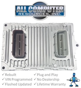 Chrysler 300 2013 5,7 L PCM ECM ECU pieza # 68171354 motor reman computador - Imagen 1 de 2