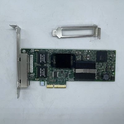 DELL HM9JY Intel E1G44ET 82576GB Gigabit Quad Port PCI-E x4 Server Adapter - Image 1 of 4