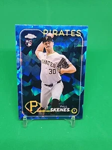 Paul Skenes 2024 Topps Update Chrome Sapphire Refractor Rookie RC PIRATES ROY SP - Picture 1 of 6