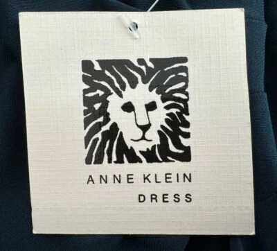 Новый Anne Klein женщин зеленый можжевельник платье-футляр размер 14 новые ярлыки $119.00 - Изображение 1 из 4