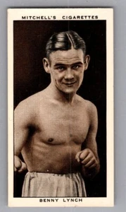 1936 Mitchell & Son Gallery of 1935 #29 Benny Lynch HOF Boxer - Bild 1 von 2