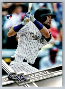 2017 Topps Base # 306 - David Dahl - Colorado Rockies RC - Picture 1 of 2