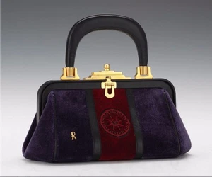 Authentic Vintage Roberta Di Camerino Bagonghi Hand bag Small Bagonghi Bag - Picture 1 of 9