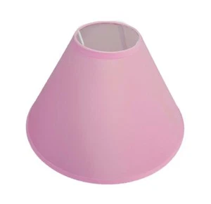 Cotton Fabric Coolie Light Shade Table or Ceiling Lampshade 3 Sizes 14 Colours - Picture 1 of 19