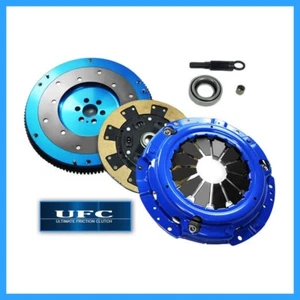 UFC SEG kavlar CLUTCH KIT+ALUMINUM FLYWHEEL fits 91-98 NISSAN 240SX 2.4L KA24DE - Picture 1 of 2