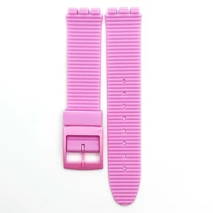 Swatch Watch Band 17 MM in Hot Pink, Red, Blue, Transparent Speed Bump Style - Picture 1 of 27