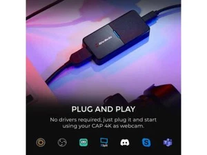 AVerMedia Live Streamer CAP 4K - USB 3.0 HDMI Video Capture Device. Broadcast, - Picture 1 of 5