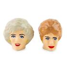 The Golden Girls Rose and Blanche Ceramic Salt and Pepper Shakers | Set of 2