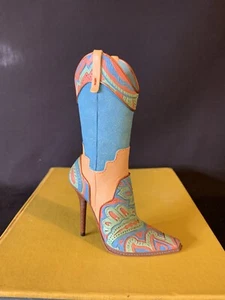 Just The Right Shoe Paisley West cowgirl boot Raine #25386 - Picture 1 of 12