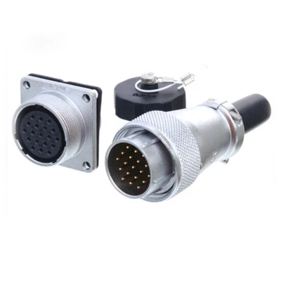 WEIPU WS24 Solar Solder Panel Waterproof Connector 2 3 4 9 10 12 19 Pin Adapter - Image 1 of 4