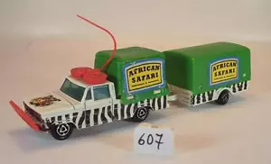 Majorette 1/80 Dodge African Safari LKW & Anhänger Nr.2 #607 - Bild 1 von 1