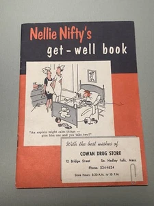NELLIE NIFTY’S Waiting Room Reader Cartoons KAZ 1962 Get Well Book Vol. 1 No. 1 - Picture 1 of 6