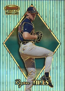 1999 (TWINS) Bowman's Best Atomic Refractors #192 Ryan Mills /100