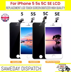 For iPhone 5 5s 5C 5/SE Replacement LCD Screen Touch Digitizer Display NEW - Picture 1 of 1