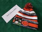 Chicago Bears New Era knit pom hat beanie RARE On Field NWT 100% AUTHENTIC 2014