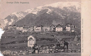 24-38E) CARTOLINA GRANIGA VALLE BOGNANCO ANIMATA VERBANIA - Photo 1/2