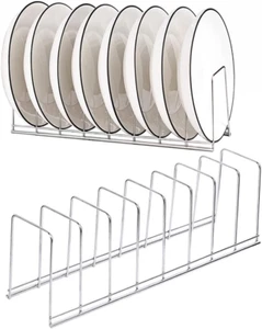 Small Dish Drainer, Cutting Boards and Lids Holder Rack, Pots & Pans Organizer, - Picture 1 of 7