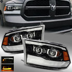 NEW 2019 Look for 09-18 Ram 1500/2500/3500 Polished Black Projector Headlights