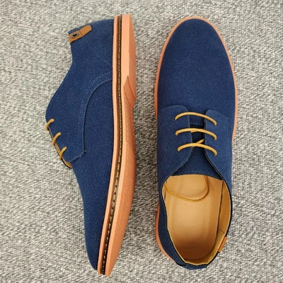 Zapatos Formales Elegante Para Hombre Oxford De Vestir Moda De Boda Oficina Lu - Imagem 1 de 4