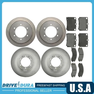 Kit de pastilhas de freio rotores de freio a disco dianteiro e traseiro para Mitsubishi Montero Sport 2000 - Imagem 1 de 4