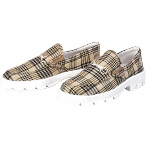 5/A Baker Schuhe Freizeit Damen Halbschuh kariert Dover Horse Größe 8 - Bild 1 von 6