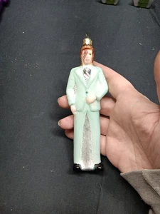 Adorno de Navidad colgante David Bowie de vidrio  - Imagen 1 de 7
