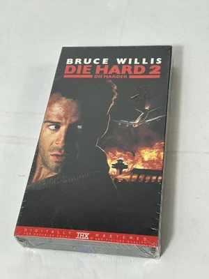 Die Hard 2: Die Harder (VHS, 1991) *NEW SEALED WATERMARKED* - Image 1 of 4