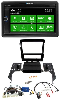 Blaupunkt Bluetooth 2DIN Lenkrad DAB USB TMC Navigation für Subaru Impreza ab 20 - Bild 1 von 4