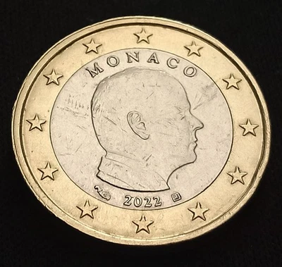 1 Euro 2022 Monaco (Prince Albert II) - Photo 1/2