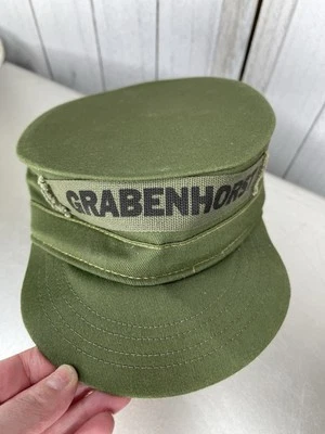 Gorra de colección de halcón militar de Estados Unidos talla 7 'Grabenhorst' verde militar Foto 1 de 4