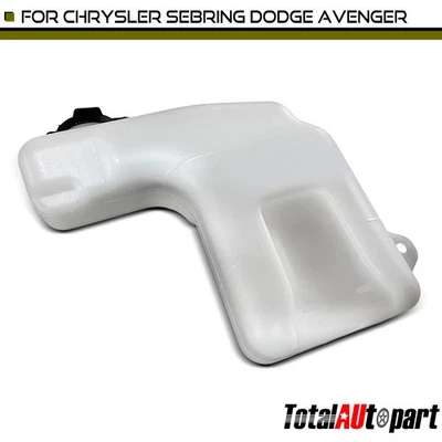 Radiator Coolant Reservoir with Cap for Chrysler Sebring Dodge Avenger 1996-2000 - Image 1 of 4